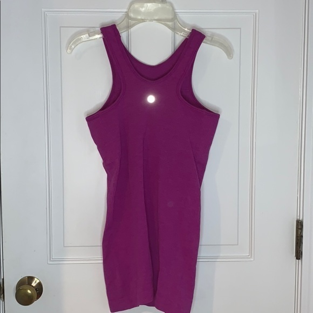 Lululemon seamlessly covered tank top racer back‎ purple